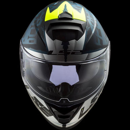 LS2 FF800 Storm Ii Sprinter M.silver Cobalt Helmet