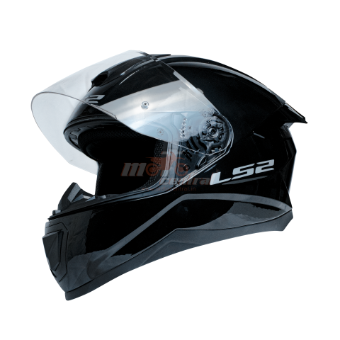 LS2 FF802 Flash Solid Black Gloss - Helmet