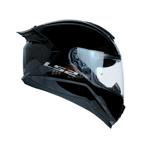 LS2 FF802 Flash Solid Black Gloss - Helmet