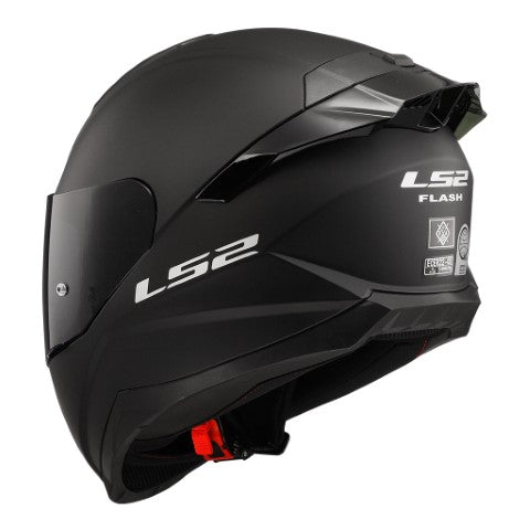 LS2 FF802 Flash Solid Black Matt