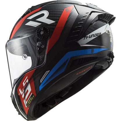 LS2 FF805 Thunder Carbon Supra Red Blue-06 - Helmet