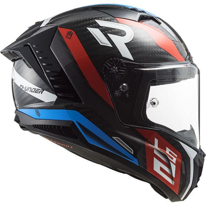 LS2 FF805 Thunder Carbon Supra Red Blue-06 - Helmet