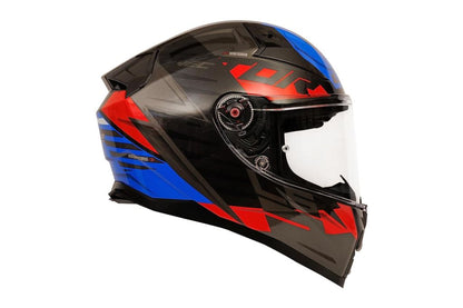 LS2 FF811 Vector II Absolute Gloss Black Red Blue Helmet - Riders Junction
