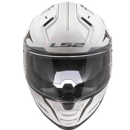 LS2 FF811 Vector II Alizer Gloss White Silver - Helmet