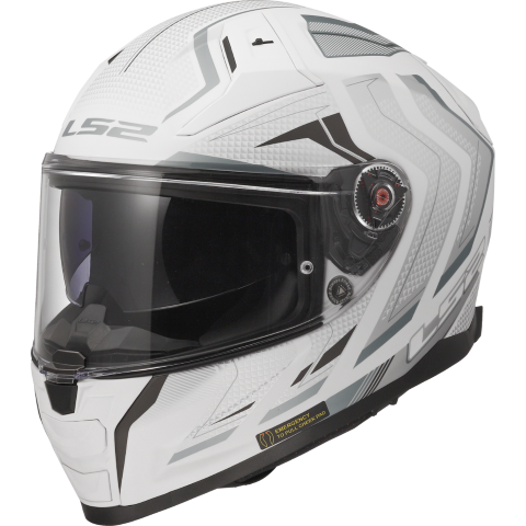 LS2 FF811 Vector II Alizer Gloss White Silver - Helmet