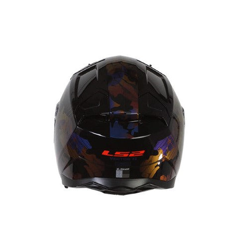 LS2 FF811 Vector II Kamo Gloss Black Blue - Helmet