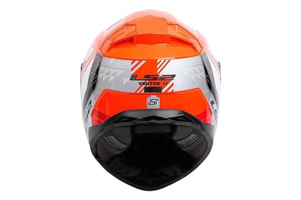 LS2 FF811 Vector II Stylus Gloss Fluo Orange Black Helmet