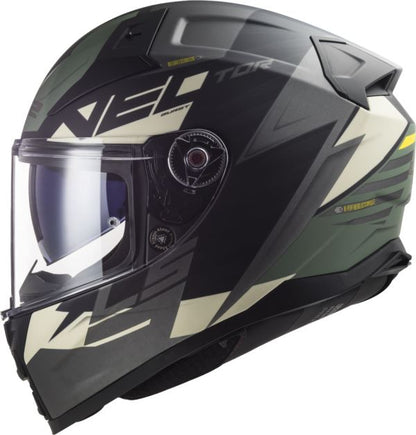 LS2 FF811 Vector Ii Absolute Matt Black Silver Helmet