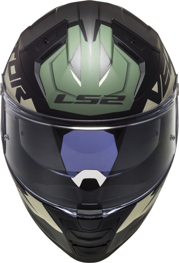 LS2 FF811 Vector Ii Absolute Matt Black Silver Helmet