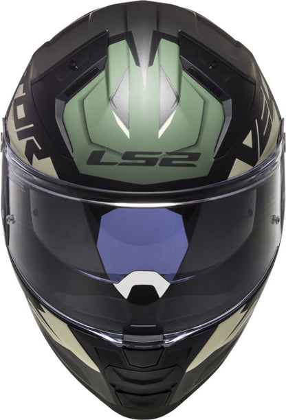 LS2 FF811 Vector Ii Absolute Matt Black Silver Helmet