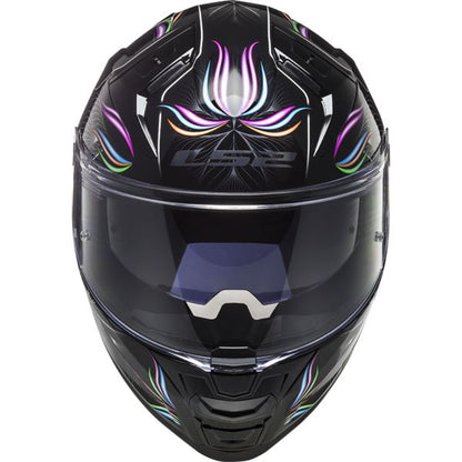 LS2 FF811 Vector Ii Tropical Gloss Black White Helmet