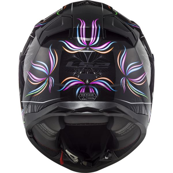LS2 FF811 Vector II Tropical Gloss Black White Helmet