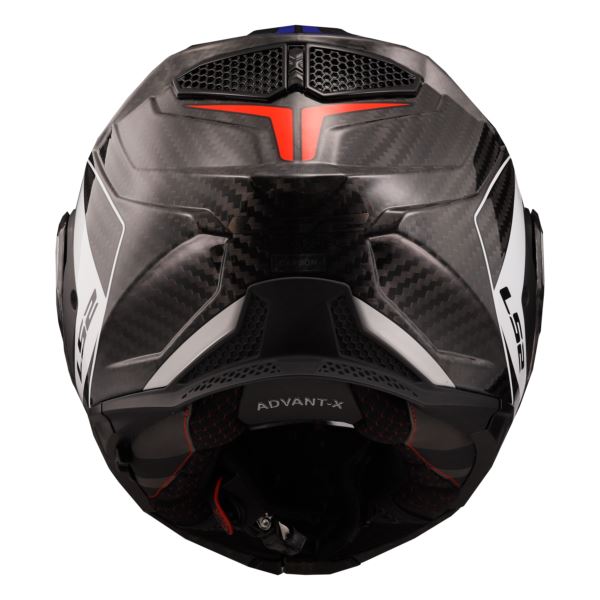 LS2 FF901 Advant X C Future Gl.white Blue Helmet - Riders Junction