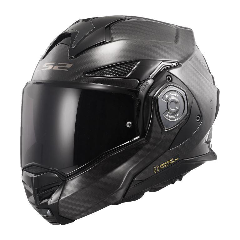 LS2 FF901 Advant X Solid Carbon Helmet