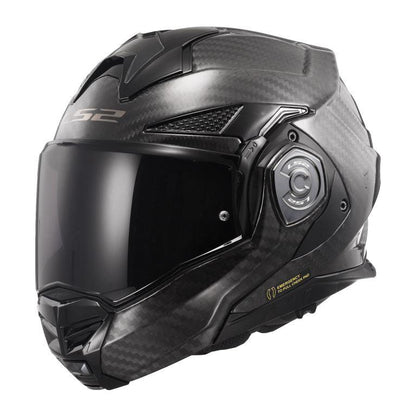 LS2 FF901 Advant X Solid Carbon Helmet