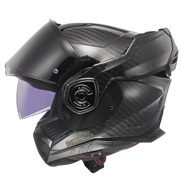 LS2 FF901 Advant X Solid Carbon Helmet - Riders Junction