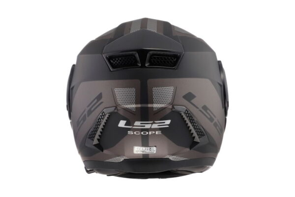LS2 FF902 Scope Axis Matt Black Titanium Helmet - Riders Junction