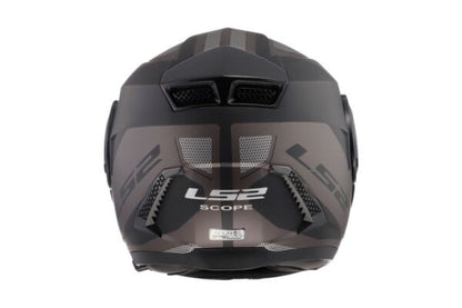 LS2 FF902 Scope Axis Matt Black Titanium Helmet - Riders Junction