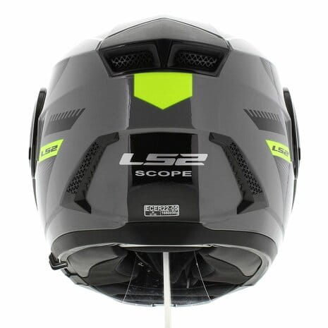 LS2 FF902 Scope Max Nardo Grey H-v Yellow Helmet - Riders Junction