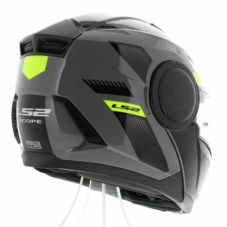 LS2 FF902 Scope Max Nardo Grey H-v Yellow Helmet - Riders Junction