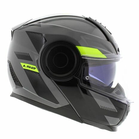 LS2 FF902 Scope Max Nardo Grey H-v Yellow Helmet - Riders Junction