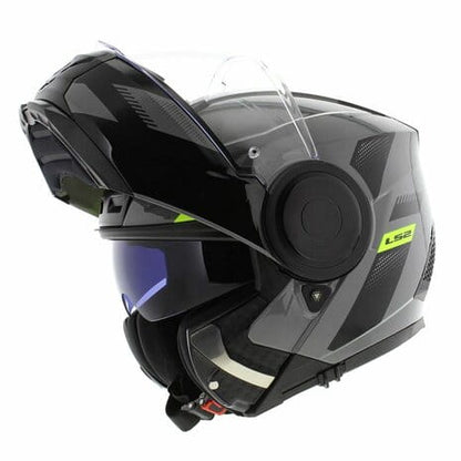 LS2 FF902 Scope Max Nardo Grey H-v Yellow Helmet - Riders Junction