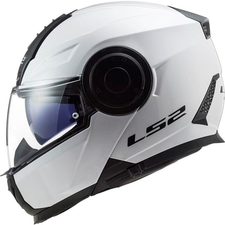 LS2 FF902 Scope Solid White Helmet - Riders Junction