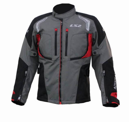 LS2 Gallant Mesh Grey Jacket - Riders Junction