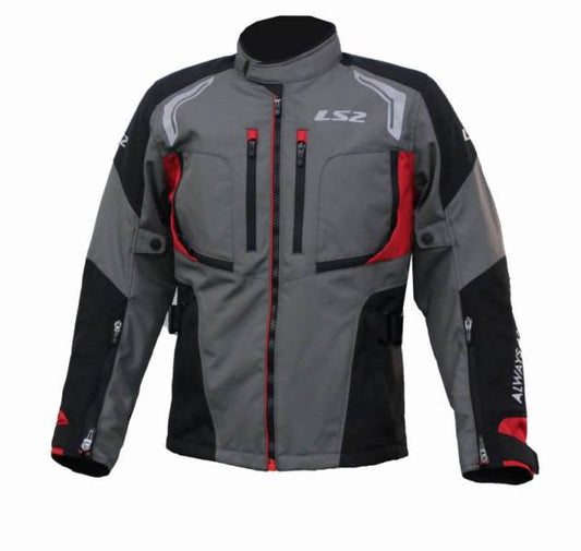 LS2 Gallant Mesh Grey Jacket - Riders Junction