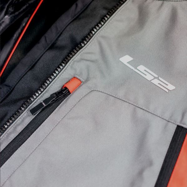 LS2 Gallant Mesh Grey Jacket - Riders Junction