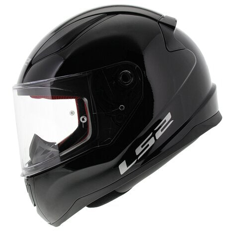 LS2 FF353 Rapid mini Single Mono gloss black Helmet - Riders Junction