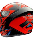 LS2 FF352 Rookie Betha Hi Viz Orange Black Helmet - Riders Junction