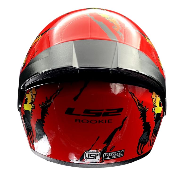 LS2 FF352 Rookie Demon Red Helmet - Riders Junction