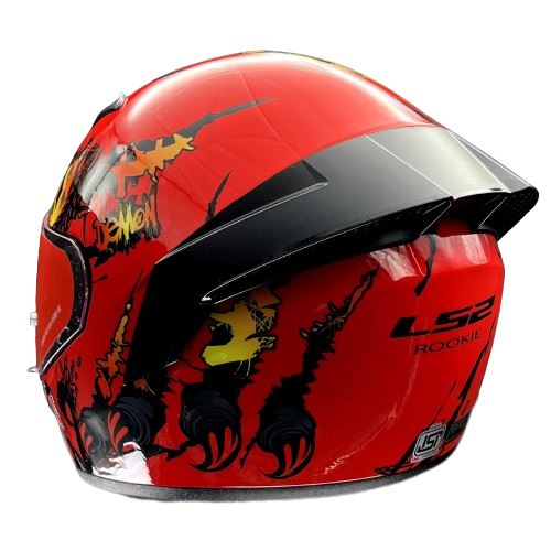 LS2 FF352 Rookie Demon Red Helmet - Riders Junction