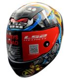 LS2 Helmets Rookie Foo Dog Black Yellow - Ff352