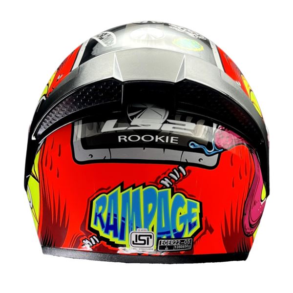 LS2 FF352 Rookie Rampage Fluo Orange Helmet - Riders Junction