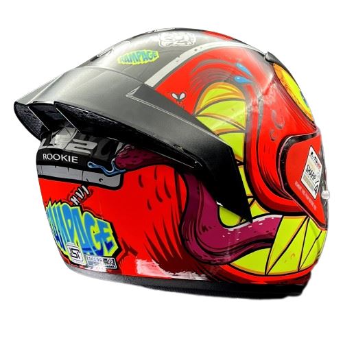 LS2 FF352 Rookie Rampage Fluo Orange Helmet - Riders Junction