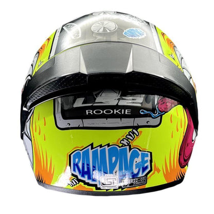 ls2 ff352 fluo helmet LS2 FF352 Rookie Rampage Fluo Yellow Helmet