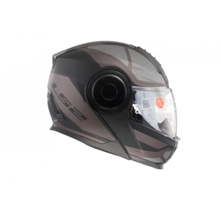 LS2  FF902 Scope Axis Matt Black Titanium Helmet - Riders Junction