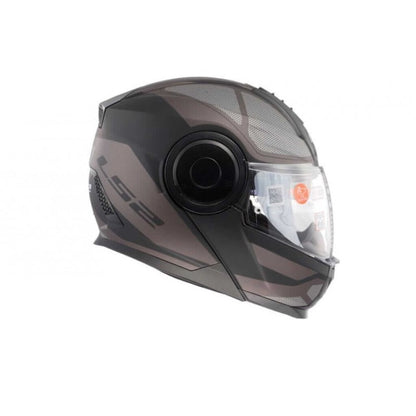 LS2  FF902 Scope Axis Matt Black Titanium Helmet - Riders Junction