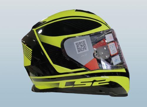 LS2 Helmets Storm Ii Dodger Black Hi Viz Yellow-06 - Ff800