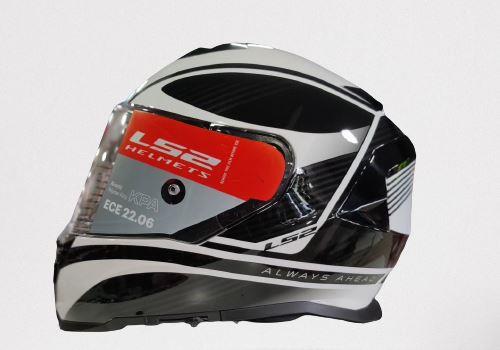 LS2 Helmets Storm Ii Dodger Black White-06 - Ff800