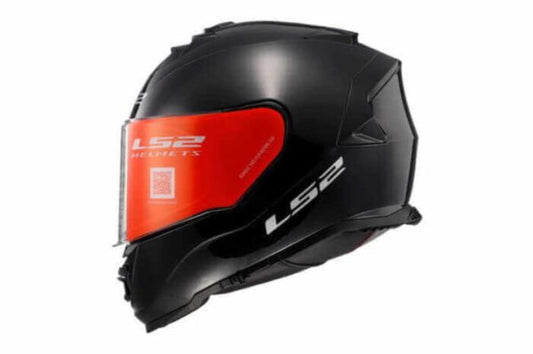 LS2 FF800 Storm II Solid Gloss Black-06 Helmet - Riders Junction