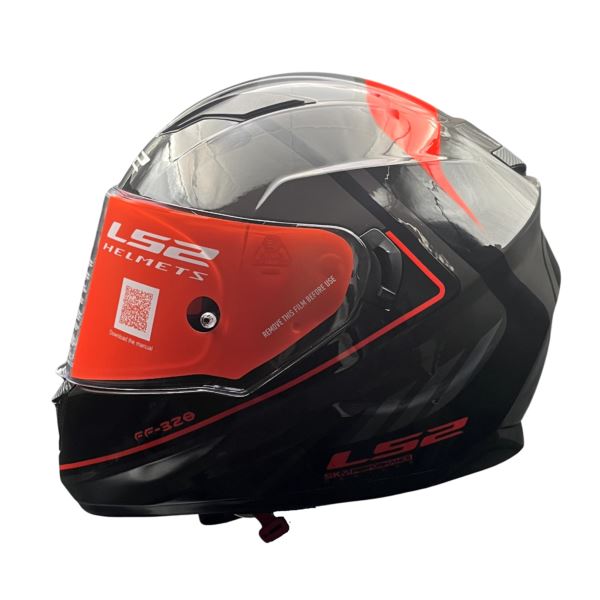 LS2 Helmets Stream Evo Ggio Black 7c Black D-ring D-ring - FF320