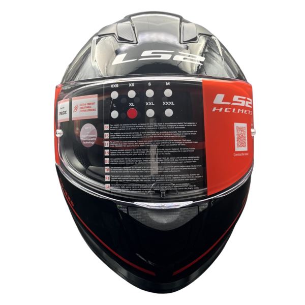 LS2 FF320 Stream Evo Ggio Black 7c Black D-ring D-ring Helmet - Riders Junction