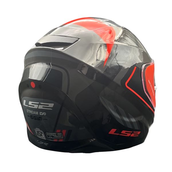LS2 FF320 Stream Evo Ggio Black 7c Black D-ring D-ring Helmet - Riders Junction