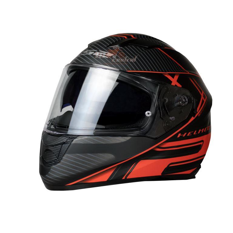 LS2 FF320 Stream Evo Level Matt Black Red Helmet - Riders Junction