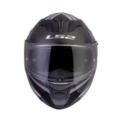 LS2 FF320 Stream Evo Reflex Black Silver D-ring Helmet - Riders Junction
