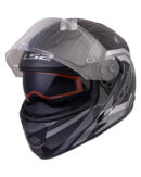 LS2 FF320 Stream Evo Reflex Black Silver D-ring Helmet - Riders Junction