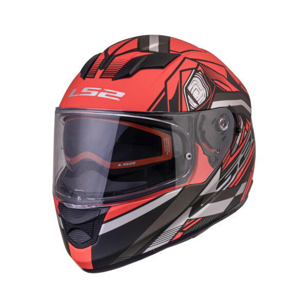 LS2 Helmets Stream Evo Reflex Red Black 7c - Ff320